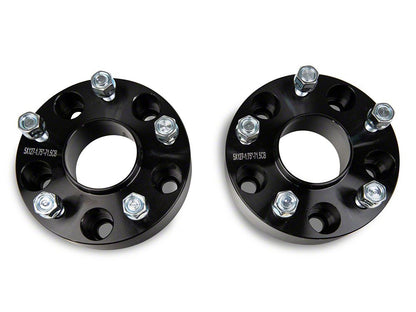 Mammoth 2-Inch Billet Wheel Spacers; Black (07-18 Jeep Wrangler JK)