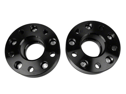 Mammoth 2-Inch Billet Wheel Spacers; Black (07-18 Jeep Wrangler JK)