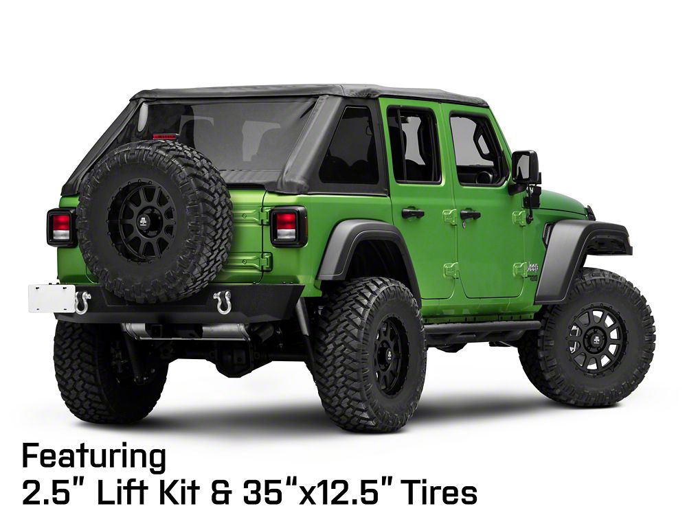 Mammoth 10 Hole Matte Black Wheel; 17x9; -6mm Offset (18-25 Jeep Wrangler JL)