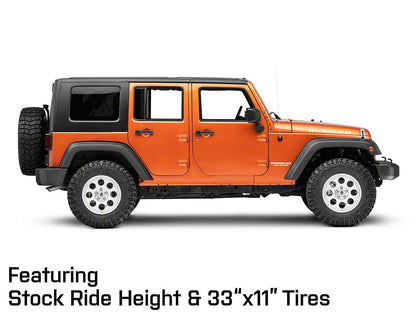 Mammoth 8 Aluminum Polished Wheel; 17x9; -6mm Offset (07-18 Jeep Wrangler JK)