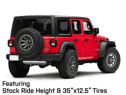 Mammoth Synister Charcoal Wheel; 17x9; -6mm Offset (18-25 Jeep Wrangler JL)