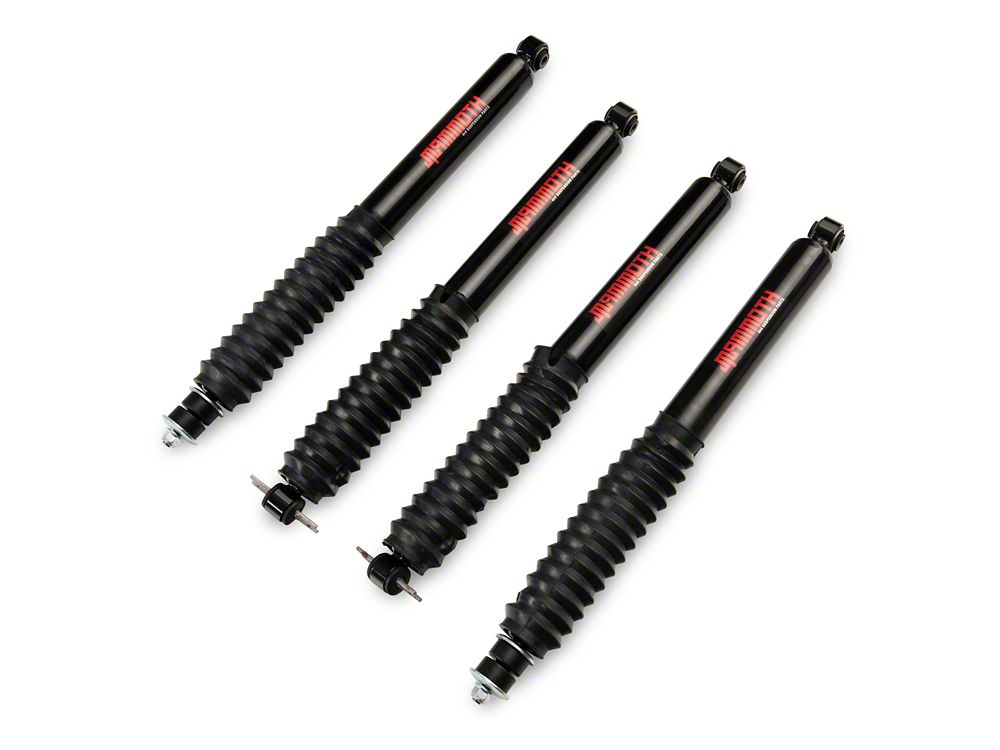 Mammoth 2.50-Inch Suspension Lift Kit with Shocks (07-18 Jeep Wrangler JK)