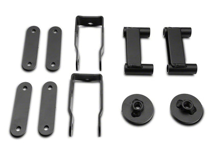 Jeep Licensed by Mammoth 3-Inch Front / 3-Inch Rear Full Lift Kit with Shock Extenders (07-18 Jeep Wrangler JK)