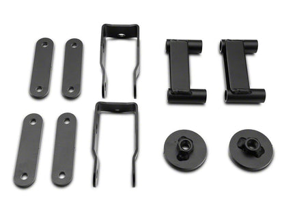 Jeep Licensed by Mammoth 2.50-Inch Front / 2-Inch Rear Full Lift Kit with Shock Extenders (07-18 Jeep Wrangler JK)