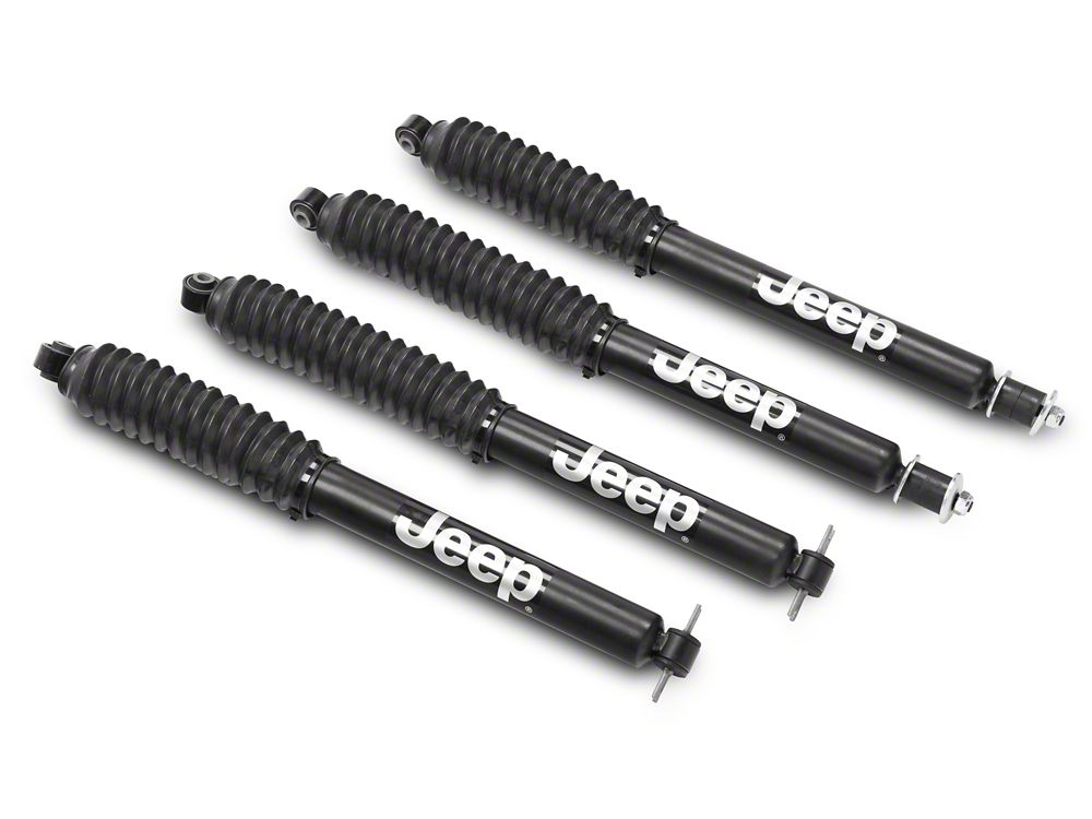 Jeep Licensed by Mammoth 3.50-Inch Suspension Lift Kit with Monotube Shocks (07-18 Jeep Wrangler JK)