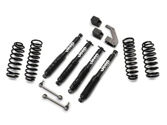 Jeep Licensed by Mammoth 2.50-Inch Suspension Lift Kit with Monotube Shocks (07-18 Jeep Wrangler JK)