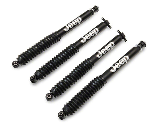 Jeep Licensed by Mammoth 2.50-Inch Suspension Lift Kit with Monotube Shocks (07-18 Jeep Wrangler JK)