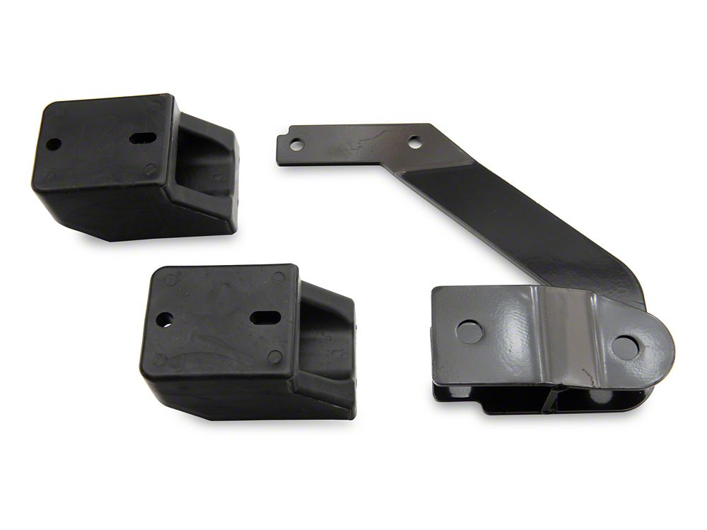 Jeep Licensed by Mammoth 2.50-Inch Suspension Lift Kit with Monotube Shocks (07-18 Jeep Wrangler JK)