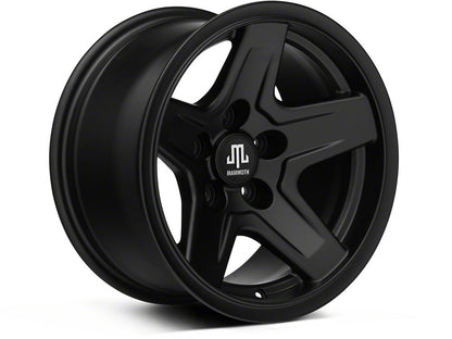 15x8 Mammoth Boulder Wheel & 31in Mudclaw Mud-Terrain Comp MTX Tire Package; Set of 5 (97-06 Jeep Wrangler TJ)
