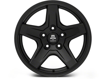17x9 Mammoth Boulder Wheel & 35in Mickey Thompson All-Terrain Baja Boss Tire Package; Set of 5 (18-25 Jeep Wrangler JL)