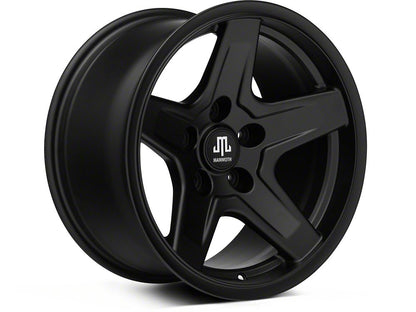 17x9 Mammoth Boulder Wheel & 35in Mickey Thompson All-Terrain Baja Boss Tire Package; Set of 5 (18-25 Jeep Wrangler JL)
