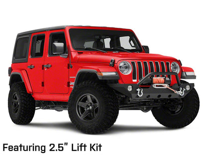 17x9 Mammoth Boulder Wheel & 35in Mickey Thompson All-Terrain Baja Boss Tire Package; Set of 5 (18-25 Jeep Wrangler JL)