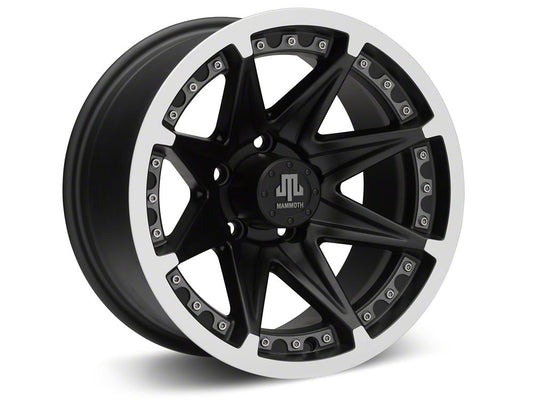 15x8 Mammoth Type 88 Wheel & 31in Milestar All-Terrain Patagonia AT/R Tire Package; Set of 5 (97-06 Jeep Wrangler TJ)
