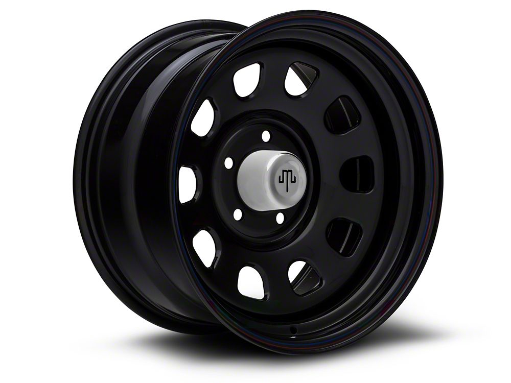 17x9 Mammoth D Window Wheel & 35in West Lake All-Terrain SL369 Tire Package; Set of 5 (07-18 Jeep Wrangler JK)