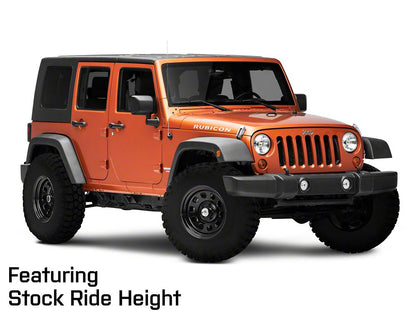 17x9 Mammoth D Window Wheel & 35in West Lake All-Terrain SL369 Tire Package; Set of 5 (07-18 Jeep Wrangler JK)