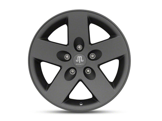 17x9 Mammoth Moab Wheel & 35in Atturo Mud-Terrain Trail Blade M/T Tire Package; Set of 5 (18-25 Jeep Wrangler JL)