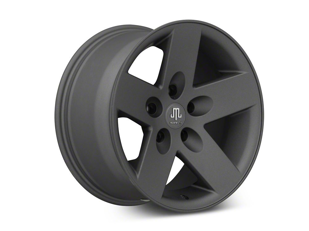 17x9 Mammoth Moab Wheel & 35in Atturo Mud-Terrain Trail Blade M/T Tire Package; Set of 5 (18-25 Jeep Wrangler JL)