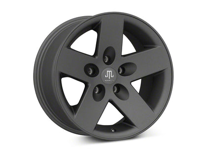 17x9 Mammoth Moab Wheel & 35in Atturo Mud-Terrain Trail Blade M/T Tire Package; Set of 5 (18-25 Jeep Wrangler JL)