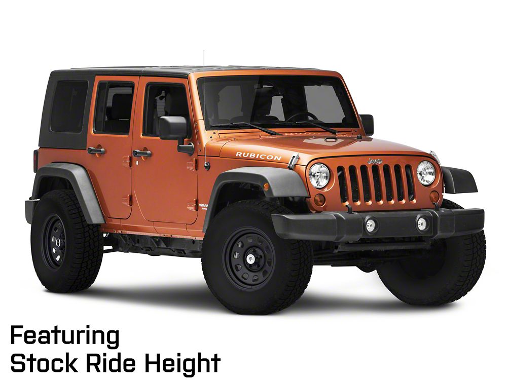 17x9 Mammoth D Window Wheel & 33in BF Goodrich All-Terrain T/A KO Tire Package; Set of 5 (07-18 Jeep Wrangler JK)