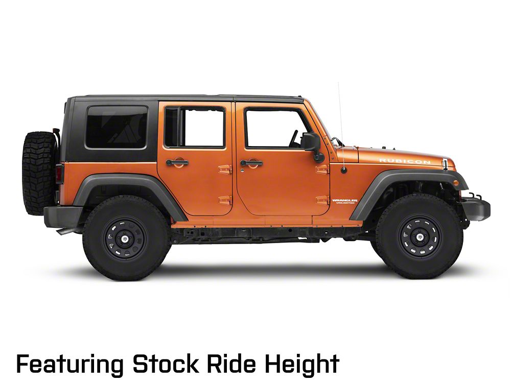 17x9 Mammoth D Window Wheel & 33in BF Goodrich All-Terrain T/A KO Tire Package; Set of 5 (07-18 Jeep Wrangler JK)