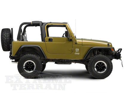 Mammoth 8 15x8 Wheel and Mickey Thompson Baja MTZ 33X12.50R15 Tire Kit (87-06 Jeep Wrangler YJ & TJ)