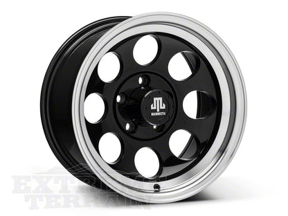 Mammoth 8 15x8 Wheel and Mickey Thompson Baja MTZ 33X12.50R15 Tire Kit (87-06 Jeep Wrangler YJ & TJ)