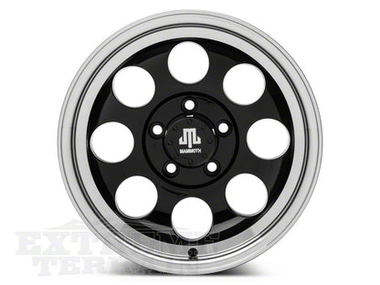 Mammoth 8 15x8 Wheel and Mickey Thompson Baja MTZ 33X12.50R15 Tire Kit (87-06 Jeep Wrangler YJ & TJ)
