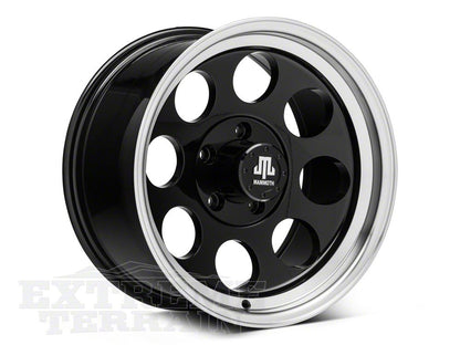 Mammoth 8 17x9 Wheel and BF Goodrich KM2 Tire Kit 35x12.50R17 Tire Kit (07-18 Jeep Wrangler JK)