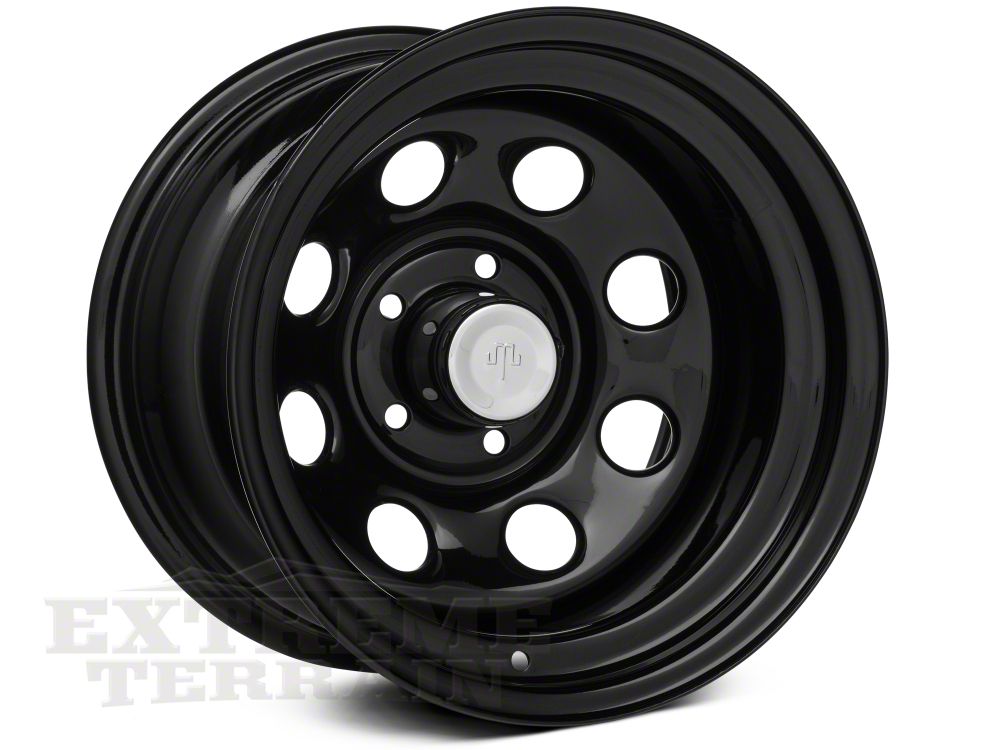 Mammoth 8 Steel 15x10 Wheel and Mickey Thompson Baja MTZ 33X12.50R15 Tire Kit (87-06 Jeep Wrangler YJ & TJ)