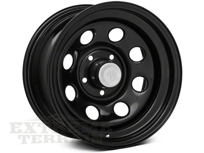 Mammoth 8 Steel 15x8 Wheel and Mickey Thompson Baja MTZP3 33X12.50R15 Tire Kit (87-06 Jeep Wrangler YJ & TJ)