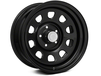 Mammoth D Window Steel 17x9 Wheel and BF Goodrich KM2 Tire Kit 35x12.50 R17 Tire Kit (07-18 Jeep Wrangler JK)