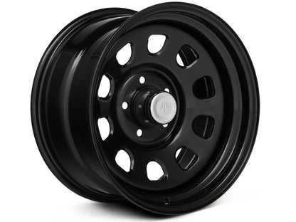 Mammoth D Window Steel 17x9 Wheel and BF Goodrich KM2 Tire Kit 35x12.50 R17 Tire Kit (07-18 Jeep Wrangler JK)
