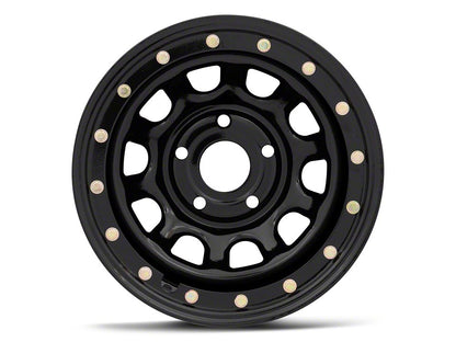 15x10 Mammoth D Window & 35in Mickey Thompson Mud-Terrain Baja Legend MTZ Tire Package; Set of 5 (07-18 Jeep Wrangler JK)