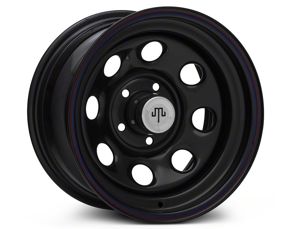 15x8 Mammoth 8 Steel & 31in Mudclaw Mud-Terrain Comp MTX Tire Package; Set of 5 (87-95 Jeep Wrangler YJ)