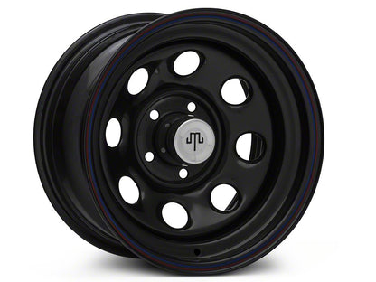 15x8 Mammoth 8 Steel & 31in Mudclaw Mud-Terrain Comp MTX Tire Package; Set of 5 (87-95 Jeep Wrangler YJ)
