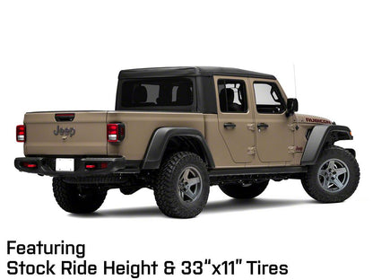 Mammoth Boulder Charcoal Wheel; 17x9; -6mm Offset (20-25 Jeep Gladiator JT)