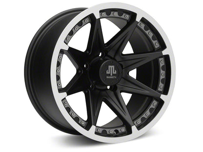 Mammoth Type 88 Black Wheel; 17x9; -6mm Offset (20-25 Jeep Gladiator JT)