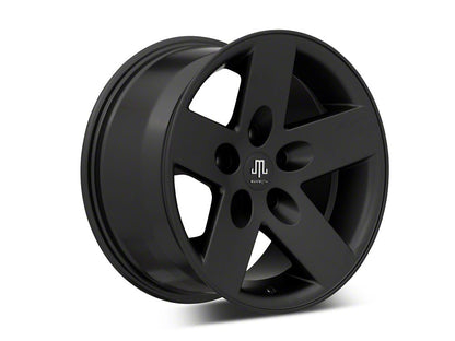 Mammoth Moab Black Wheel; 17x9; -6mm Offset (20-25 Jeep Gladiator JT)