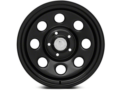 Mammoth 8 Steel Black Wheel; 17x9; -6mm Offset (20-25 Jeep Gladiator JT)