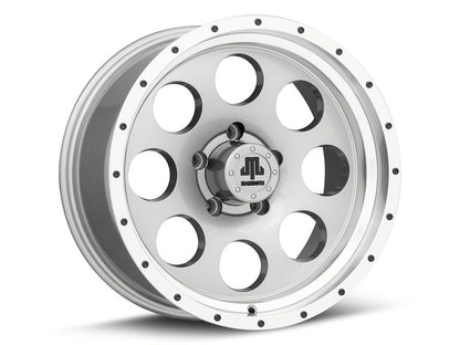 Mammoth 8 Aluminum Simulated Beadlock Anthracite Wheel; 17x9; -6mm Offset (20-25 Jeep Gladiator JT)