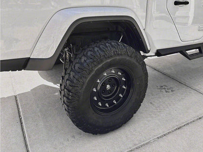Mammoth General Matte Black Wheel; 17x9; -6mm Offset (20-25 Jeep Gladiator JT)