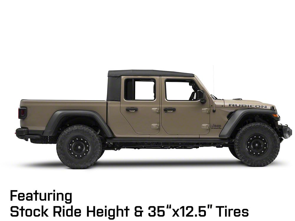 Mammoth General Matte Black Wheel; 17x9; -6mm Offset (20-25 Jeep Gladiator JT)
