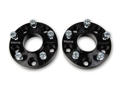 Mammoth 1.25-Inch Billet Wheel Spacers; Black (20-25 Jeep Gladiator JT)