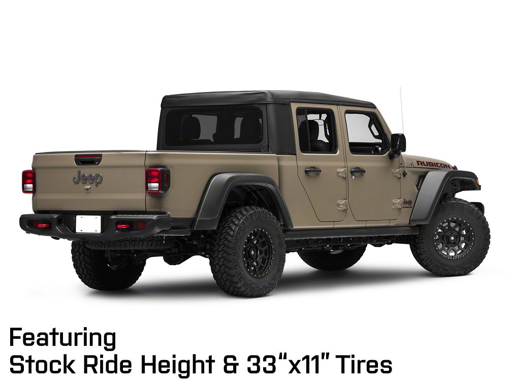 Mammoth Hunter Satin Black Wheel; 17x9; -6mm Offset (20-25 Jeep Gladiator JT)