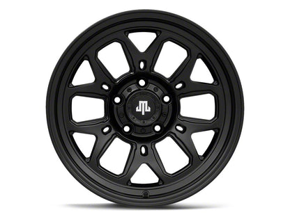 Mammoth Modus Satin Black Wheel; 17x9; -6mm Offset (20-25 Jeep Gladiator JT)