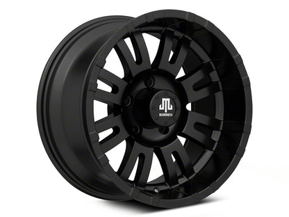 Mammoth Krawler Matte Black Wheel; 17x9; -6mm Offset (20-25 Jeep Gladiator JT)