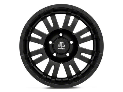 Mammoth Krawler Matte Black Wheel; 17x9; -6mm Offset (20-25 Jeep Gladiator JT)