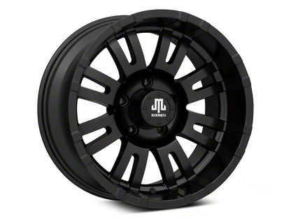 Mammoth Krawler Matte Black Wheel; 17x9; -6mm Offset (20-25 Jeep Gladiator JT)