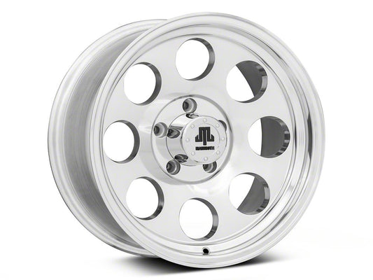 Mammoth 8 Aluminum Polished Wheel; 17x9; -6mm Offset (20-25 Jeep Gladiator JT)