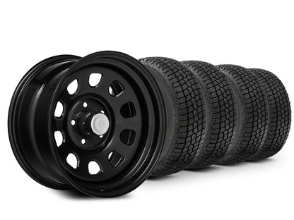 17x9 Mammoth 8 & 33in Milestar All-Terrain Patagonia AT/R Tire Package (20-25 Jeep Gladiator JT)